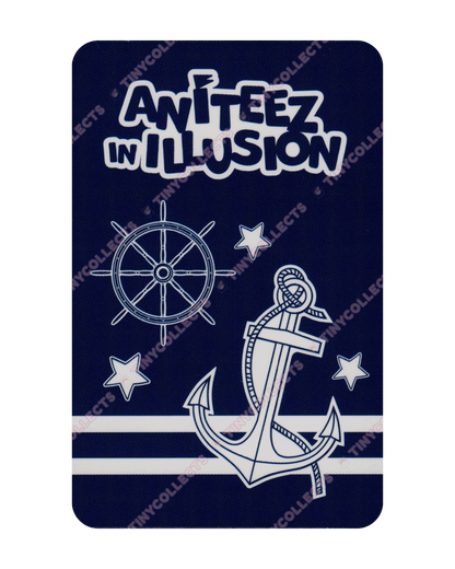 Wooyoung trading card 4 Aniteez in Illusion ATEEZ