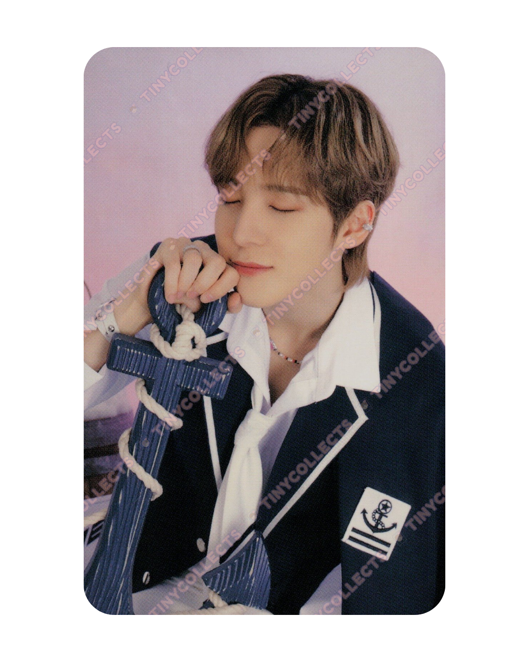 Yunho trading card 3 Aniteez in Illusion ATEEZ
