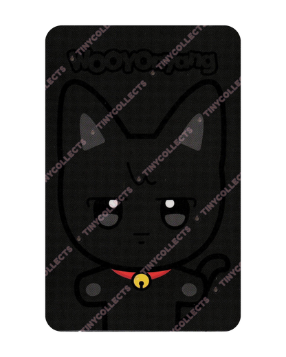 Wooyonyang trading card 7 Aniteez in Illusion ATEEZ