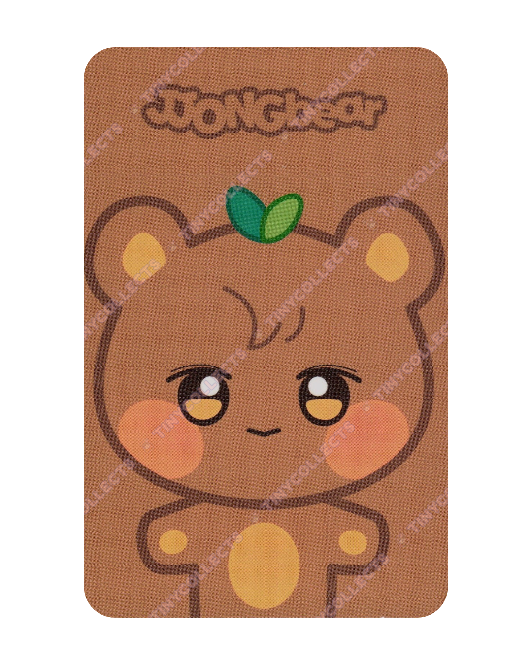 Jjongbear trading card 7 Aniteez in Illusion ATEEZ