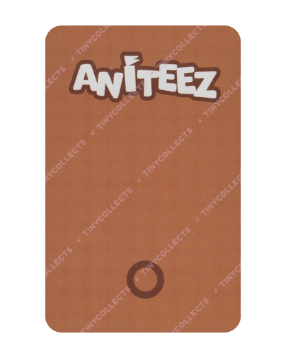 Jjongbear trading card 7 Aniteez in Illusion ATEEZ