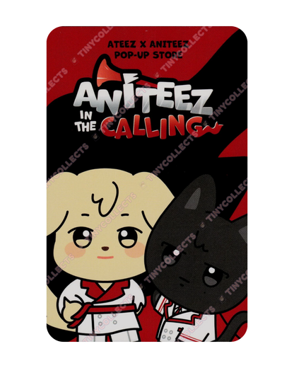 Yunho Wooyoung Stamp Event benefit pop-up Aniteez in the Calling ATEEZ