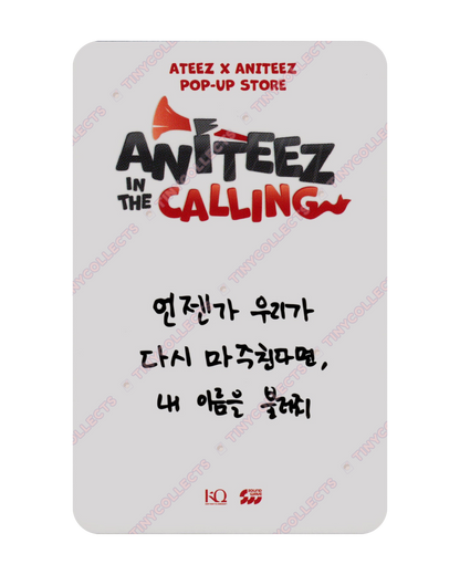 Mingi 100k purchase benefit Aniteez in the Calling ATEEZ