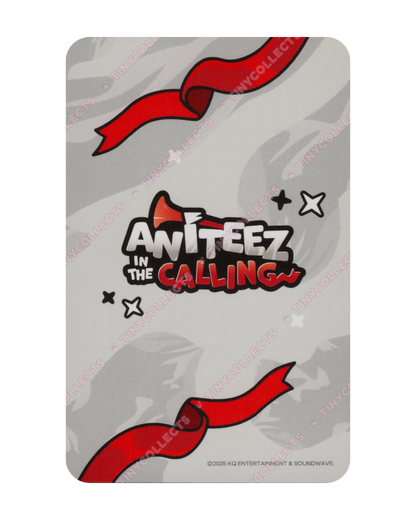 Yunho Trading Card 4 Aniteez in the Calling ATEEZ
