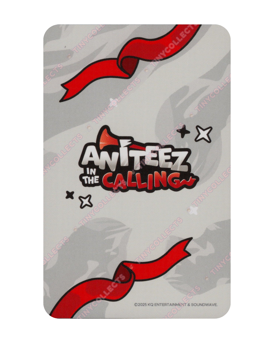 Hongjoong Jongho Trading Card 6 unit Aniteez in the Calling ATEEZ