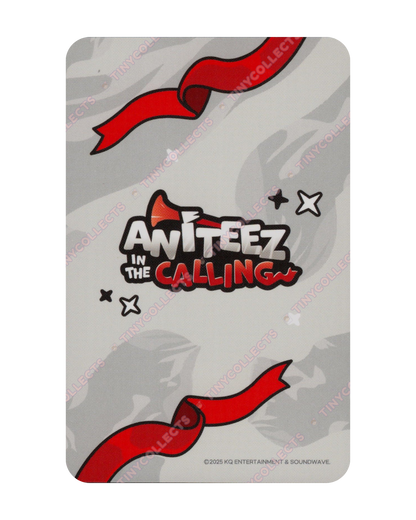 Hongjoong Jongho Trading Card 6 unit Aniteez in the Calling ATEEZ