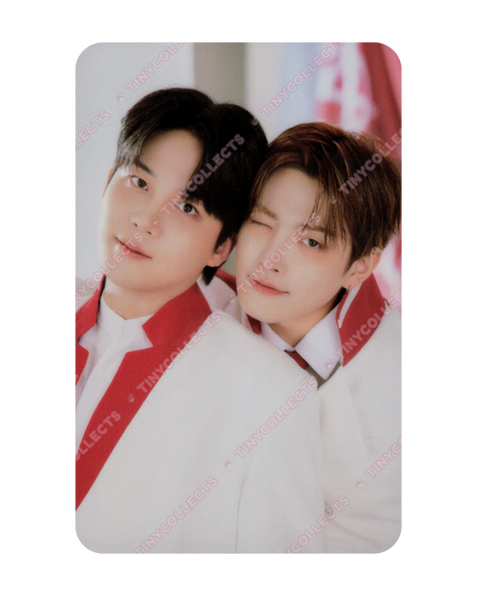 Hongjoong Jongho Trading Card 7 unit Aniteez in the Calling ATEEZ