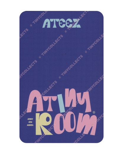 Hongjoong Trading Card 4 Atiny Room 4th Anniversary ATEEZ