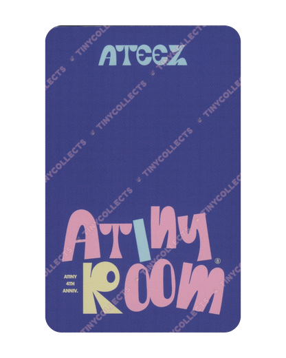 Mingi Trading Card 4 Atiny Room 4th Anniversary ATEEZ