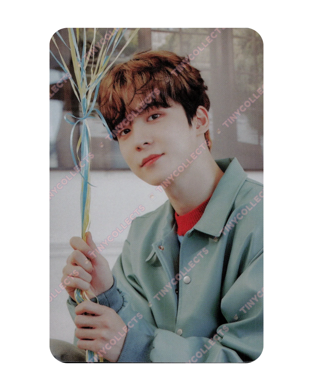 Yunho Trading Card 6 Atiny Room 4th Anniversary ATEEZ