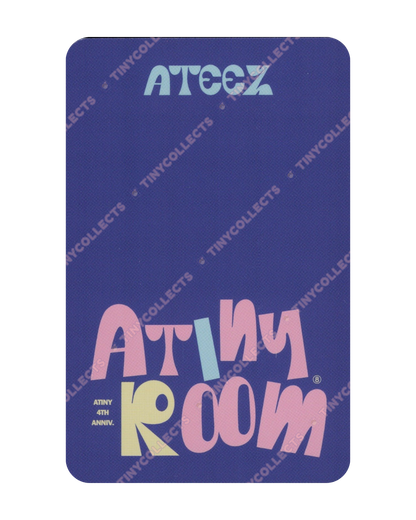 Yunho Trading Card 1 Atiny Room 4th Anniversary ATEEZ