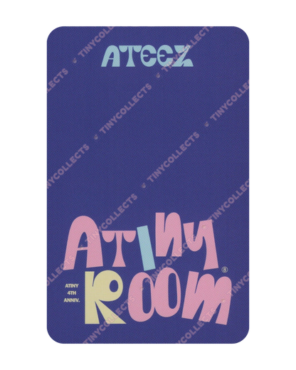 Jongho Trading Card 6 Atiny Room 4th Anniversary ATEEZ