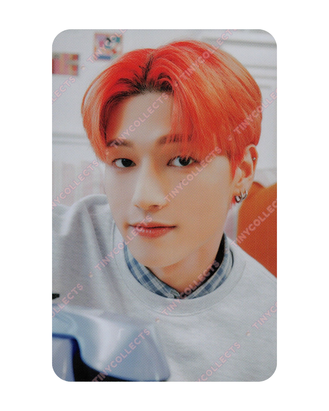 Wooyoung Trading Card 5 Atiny Room 4th Anniversary ATEEZ