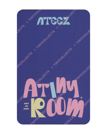 San Trading Card 3 Atiny Room 4th Anniversary ATEEZ