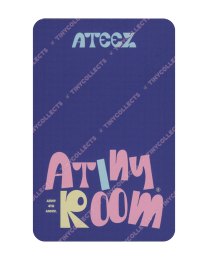 Mingi Trading Card 3 Atiny Room 4th Anniversary ATEEZ