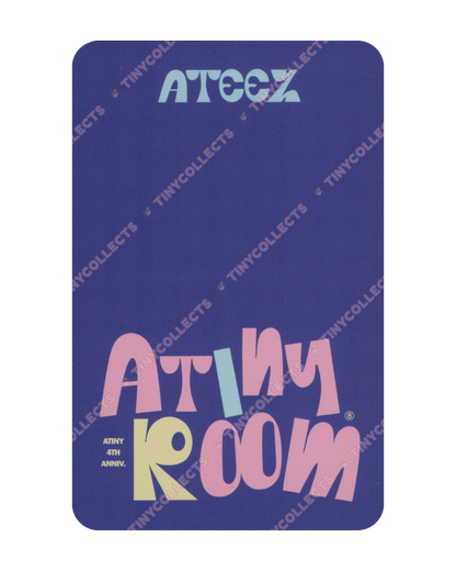Hongjoong Trading Card 2 Atiny Room 4th Anniversary ATEEZ