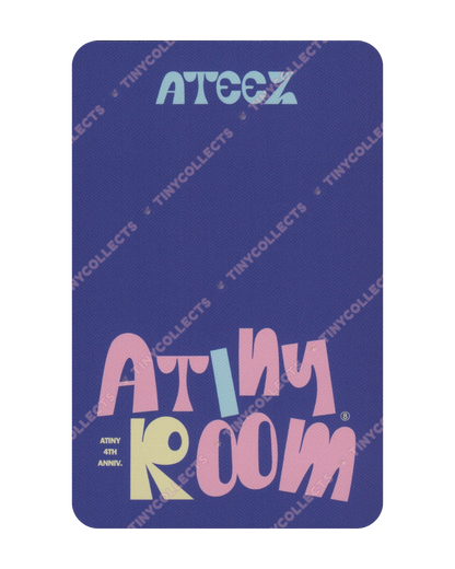San Trading Card 5 Atiny Room 4th Anniversary ATEEZ