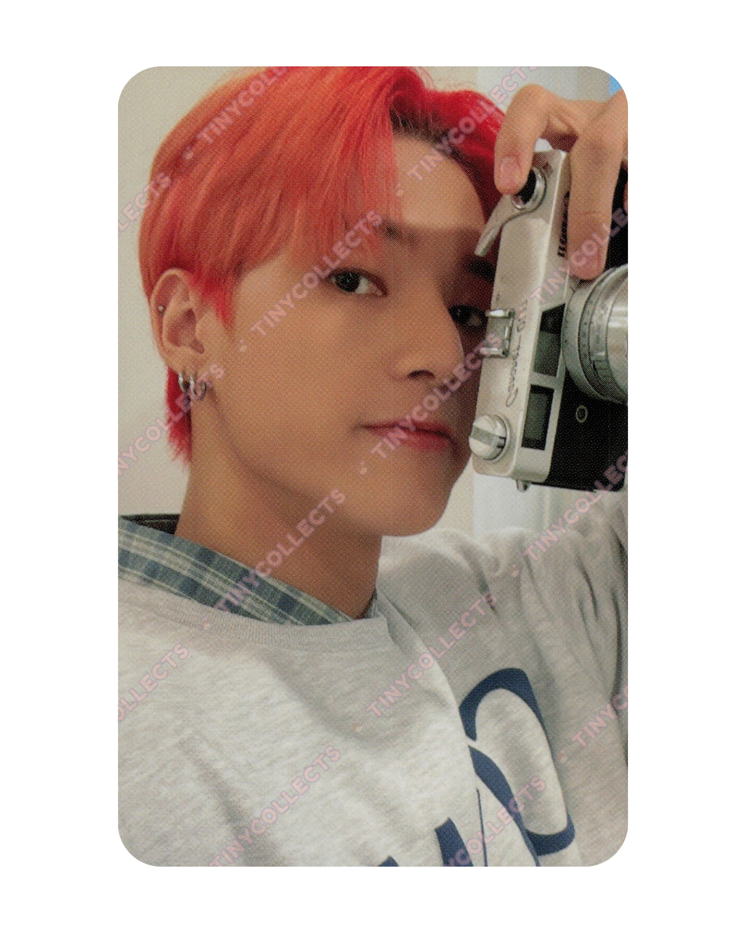 Wooyoung Trading Card 1 Atiny Room 4th Anniversary ATEEZ