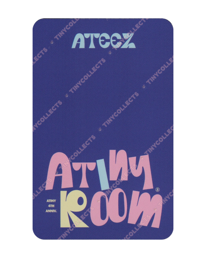 Jongho Trading Card 1 Atiny Room 4th Anniversary ATEEZ