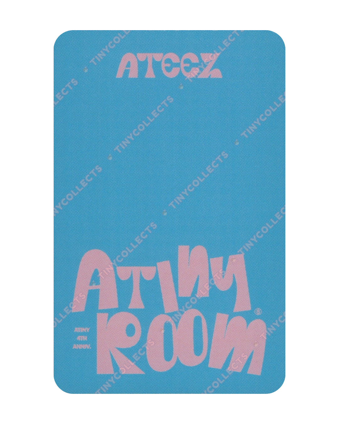 Yunho Atiny Room pop-up 30k benefit lucky draw Atiny 4th Anniversary ATEEZ