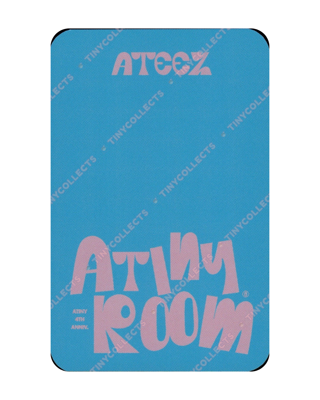 Jongho Atiny Room pop-up 30k benefit lucky draw Atiny 4th Anniversary ATEEZ