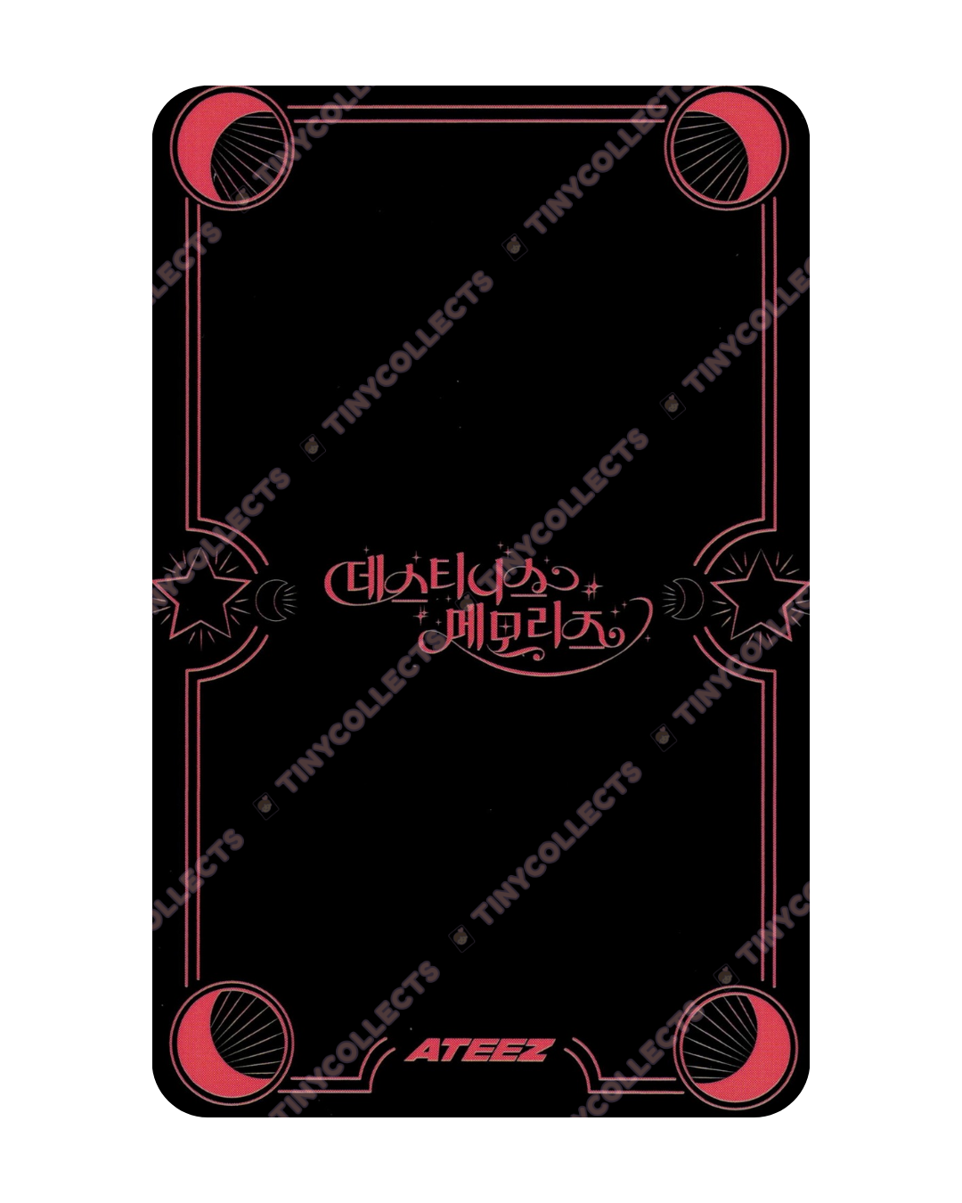 Wooyoung Lucky Draw 1st lineup Destiny's Memories ATEEZ