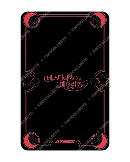 Wooyoung Lucky Draw 1st lineup Destiny's Memories ATEEZ