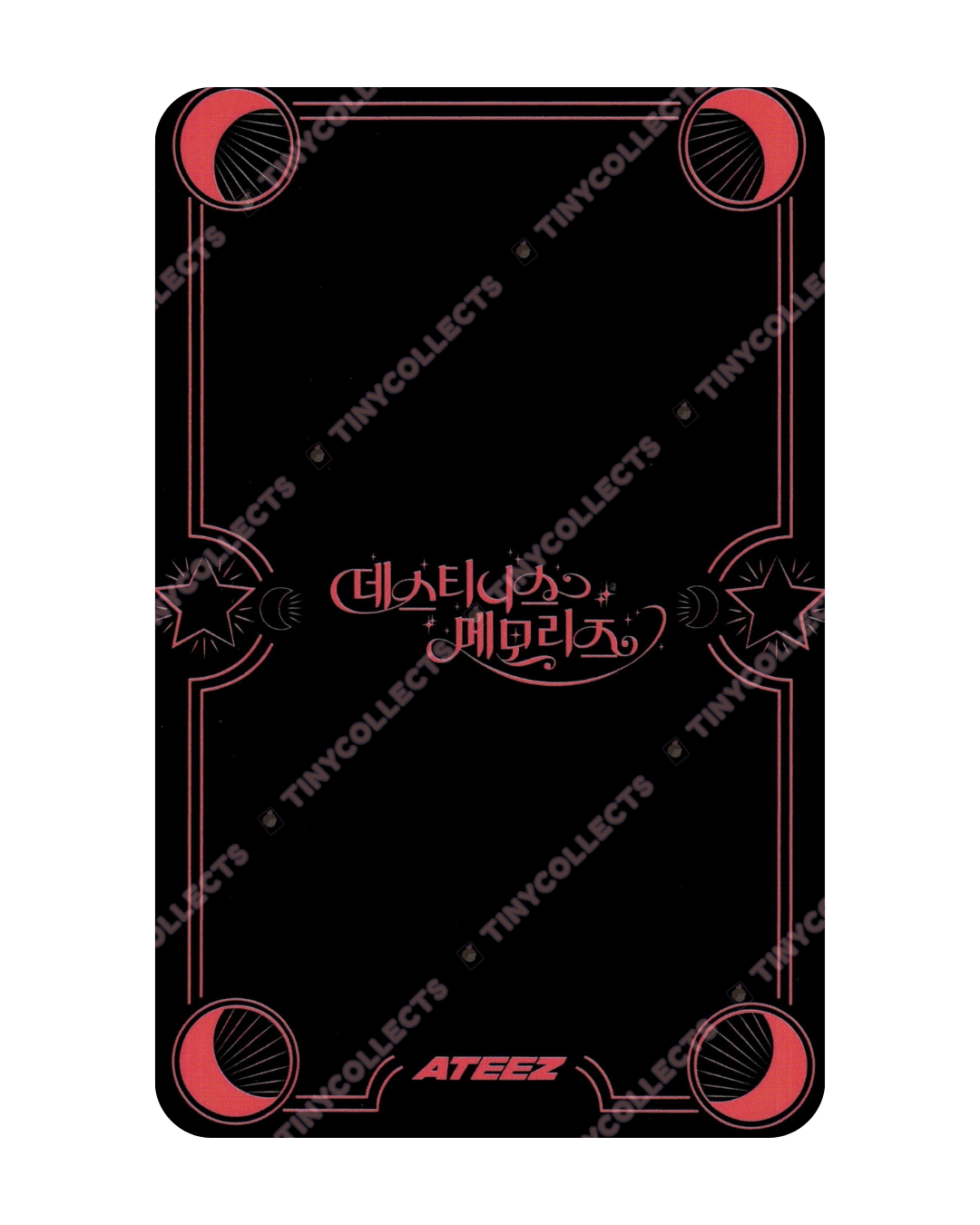 Jongho Lucky Draw 1st lineup Destiny's Memories ATEEZ