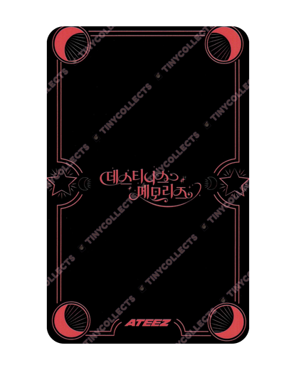 Jongho Lucky Draw 1st lineup Destiny's Memories ATEEZ