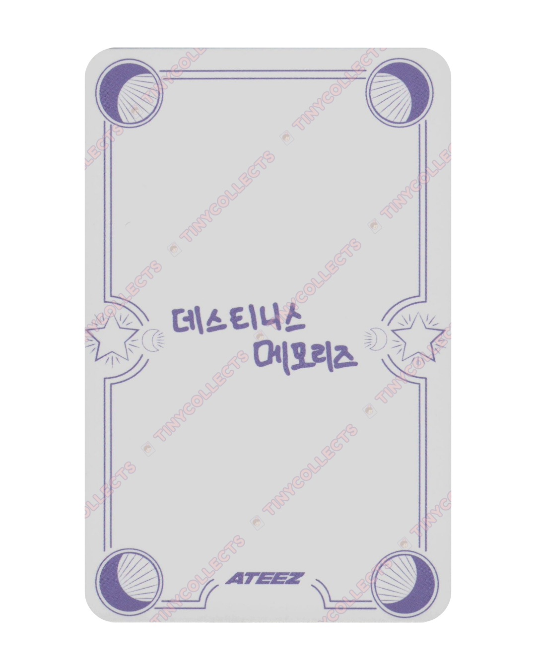 Hongjoong stamp rally Destiny ver. Destiny's Memories