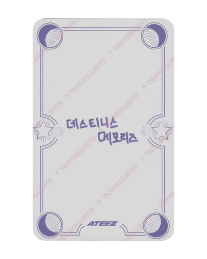 Hongjoong stamp rally Destiny ver. Destiny's Memories