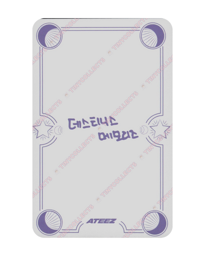 Seonghwa stamp rally Destiny ver. Destiny's Memories