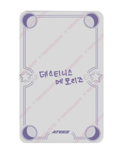 Yeosang stamp rally Destiny's Memories ATEEZ