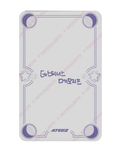 Jongho stamp rally Destiny's Memories ATEEZ