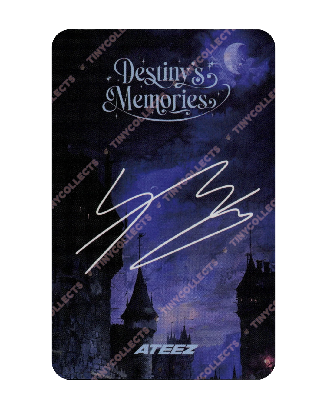 Mingi Trading Card 3 Destiny's Memories ATEEZ
