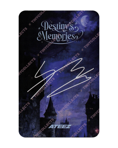 Mingi Trading Card 3 Destiny's Memories ATEEZ