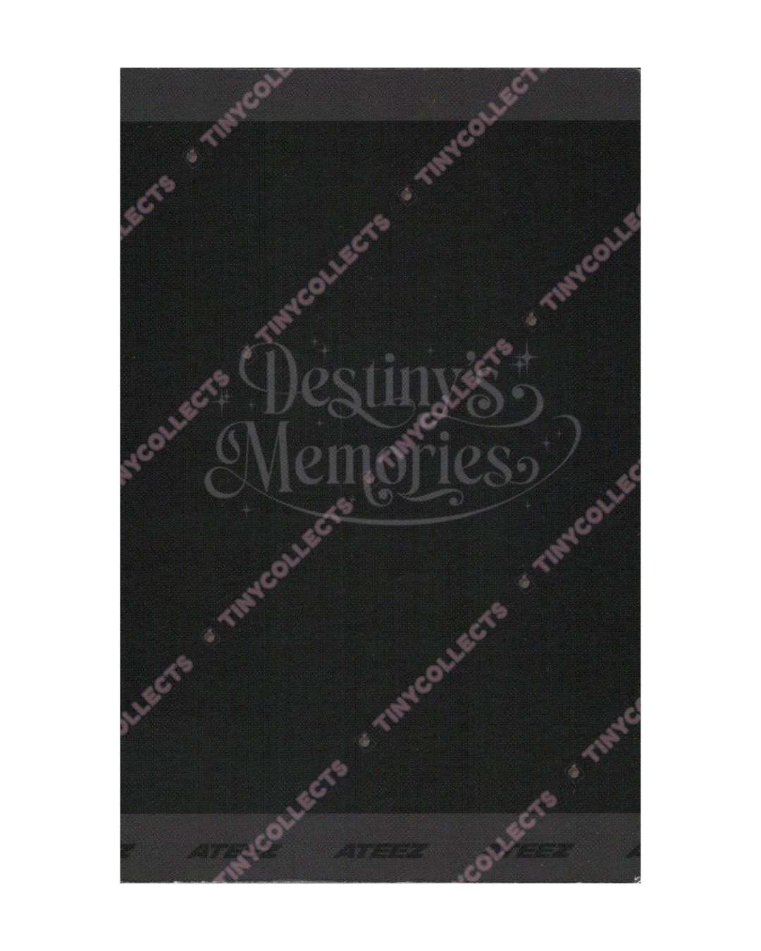 Jongho Polaroid B ver. Destiny's Memories ATEEZ