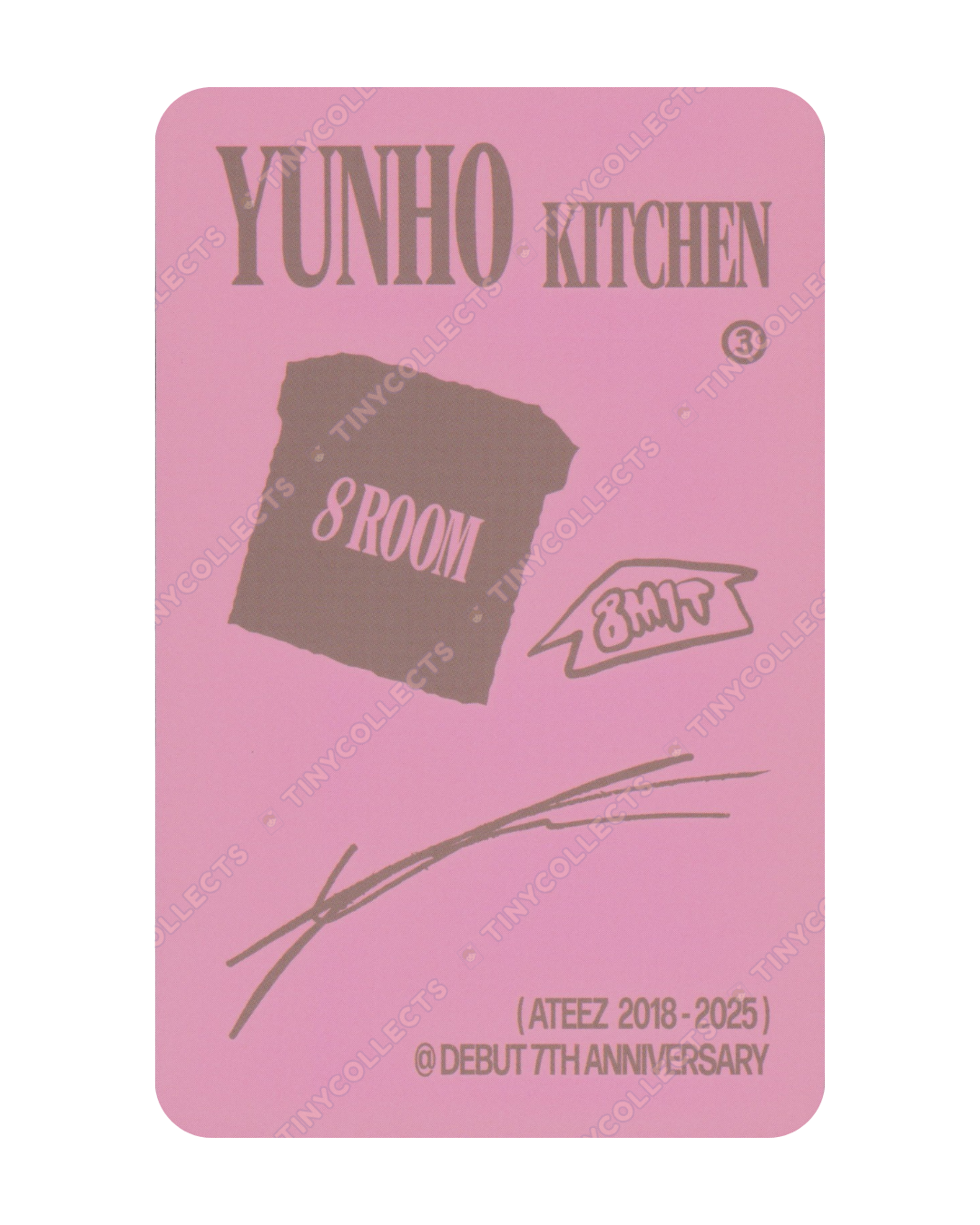 Yunho Room Spray incl. 8ROOM 7th Anniversary ATEEZ