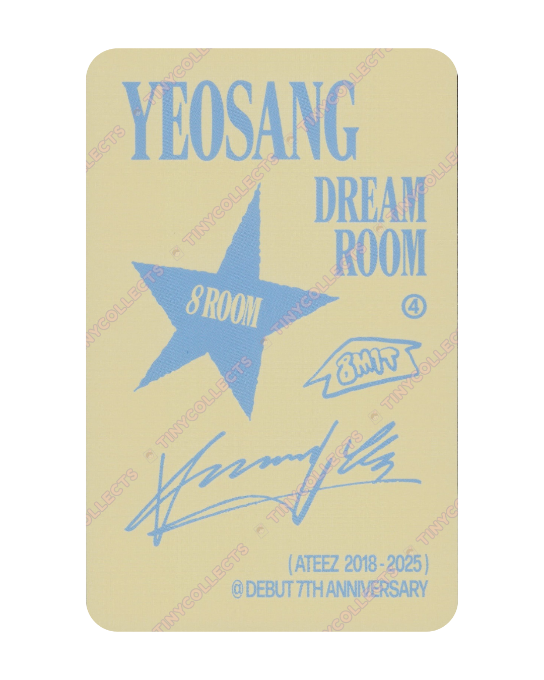 Yeosang Room Spray incl. 8ROOM 7th Anniversary ATEEZ