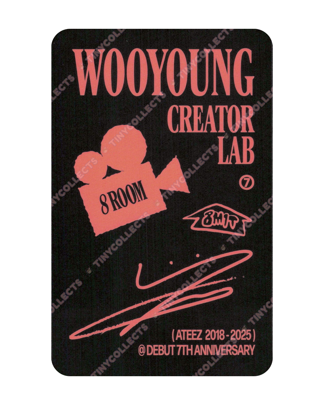Wooyoung Room Spray incl. 8ROOM 7th Anniversary ATEEZ