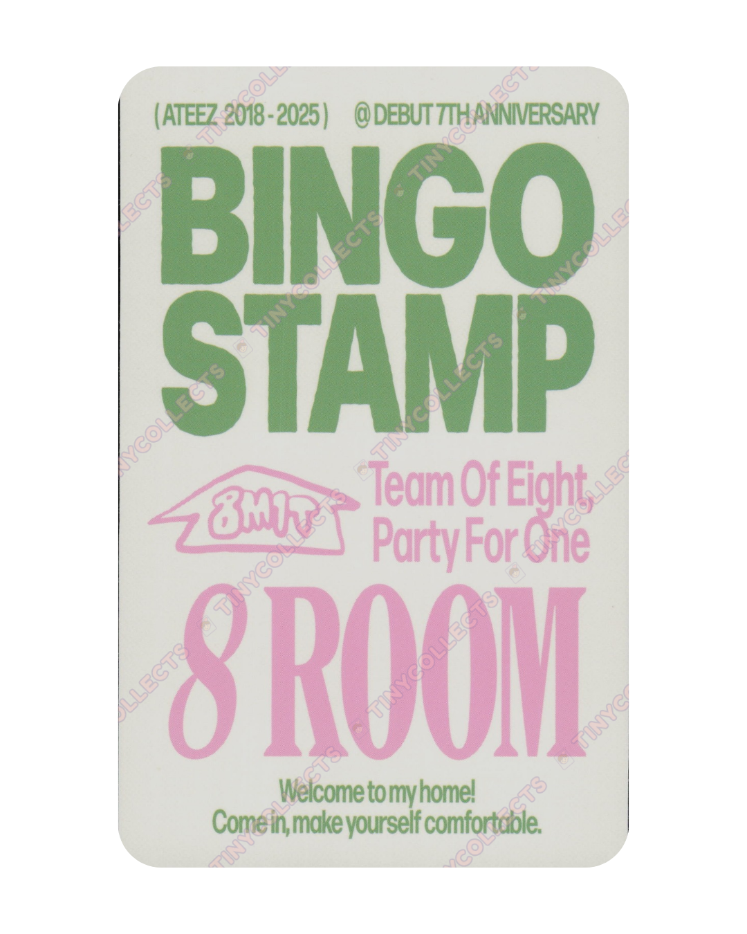 San Stamp event benefit 8ROOM 7th Anniversary ATEEZ