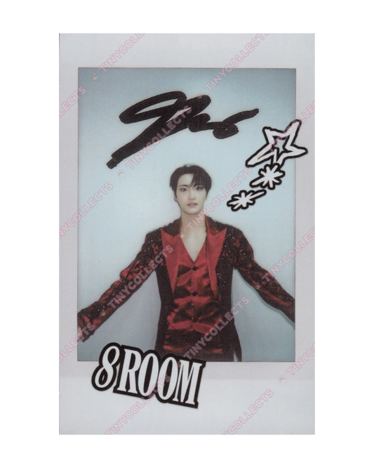 Seonghwa Random 50k Purchase Benefit Polaroid ver. 1 8ROOM 7th Anniversary ATEEZ