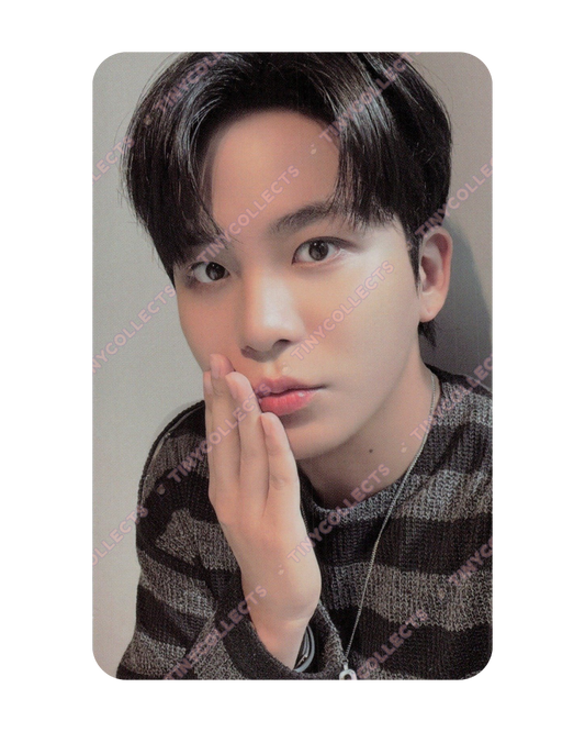 Jongho Trading Card 5 set A 8ROOM 7th Anniversary ATEEZ