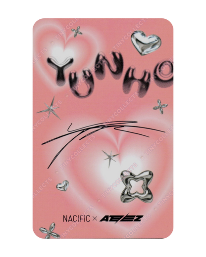 Yunho Nacific 8.1 Sweet Dream ver. Photocard ATEEZ collab