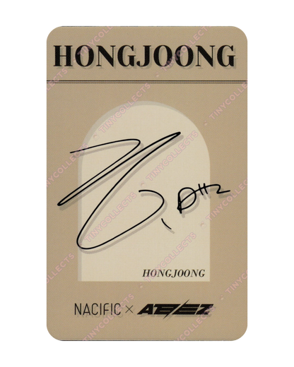 Hongjoong Nacific 9.1 The Masterpiece ver. Photocard ATEEZ collab