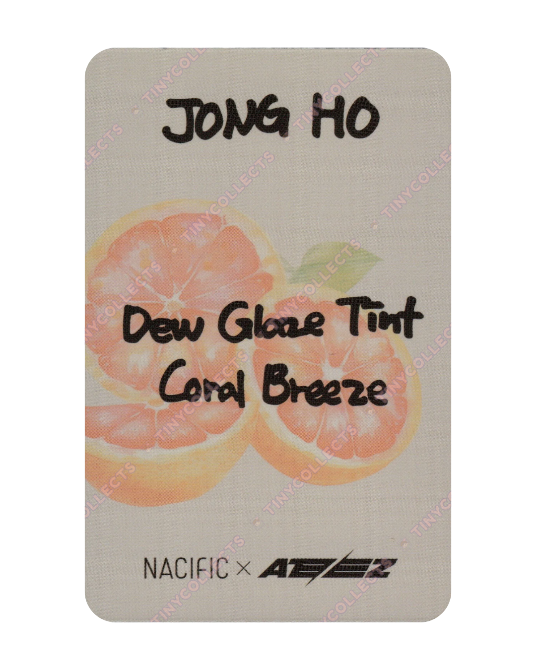 Jongho Nacific 9.2 The Masterpiece ver. Special pc ATEEZ collab