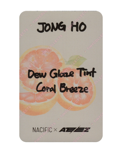 Jongho Nacific 9.2 The Masterpiece ver. Special pc ATEEZ collab