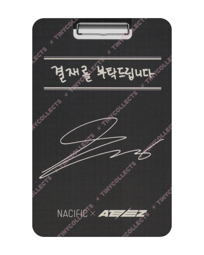 Seonghwa Nacific 3.1 Office ver. photocard ATEEZ collab