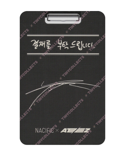 Yunho Nacific 3.1 Office ver. photocard ATEEZ collab