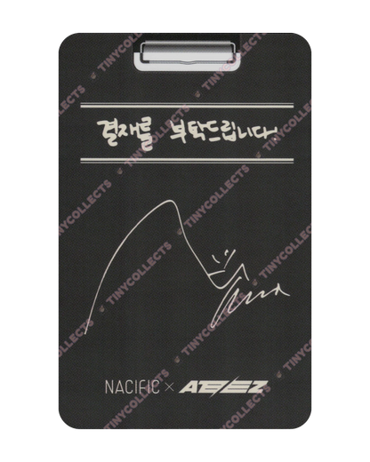 San Nacific 3.1 Office ver. photocard ATEEZ collab